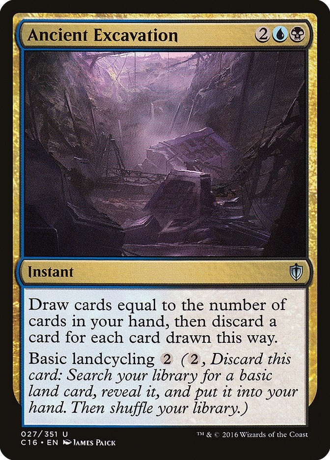 Image for Ancient Excavation (27) [Commander 2016]