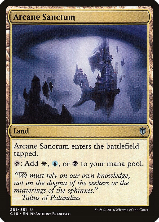 Image for Arcane Sanctum (281) [Commander 2016]