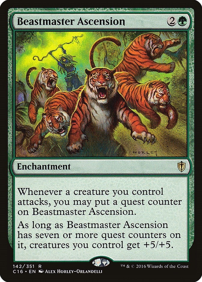 Image for Beastmaster Ascension (142) [Commander 2016]