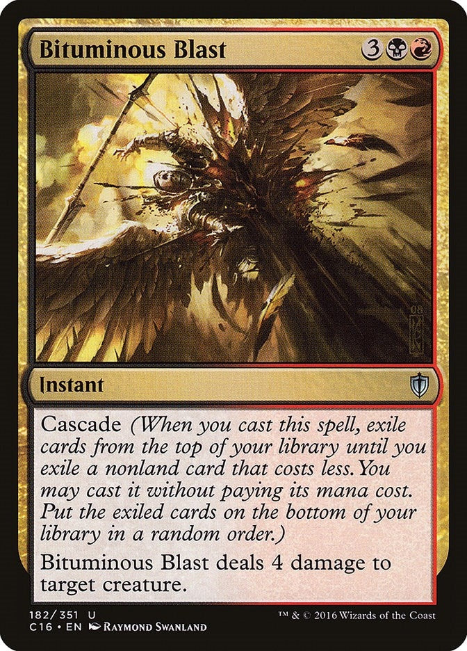 Image for Bituminous Blast (182) [Commander 2016]