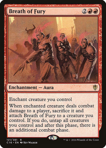 Image for Breath of Fury (121) [Commander 2016]