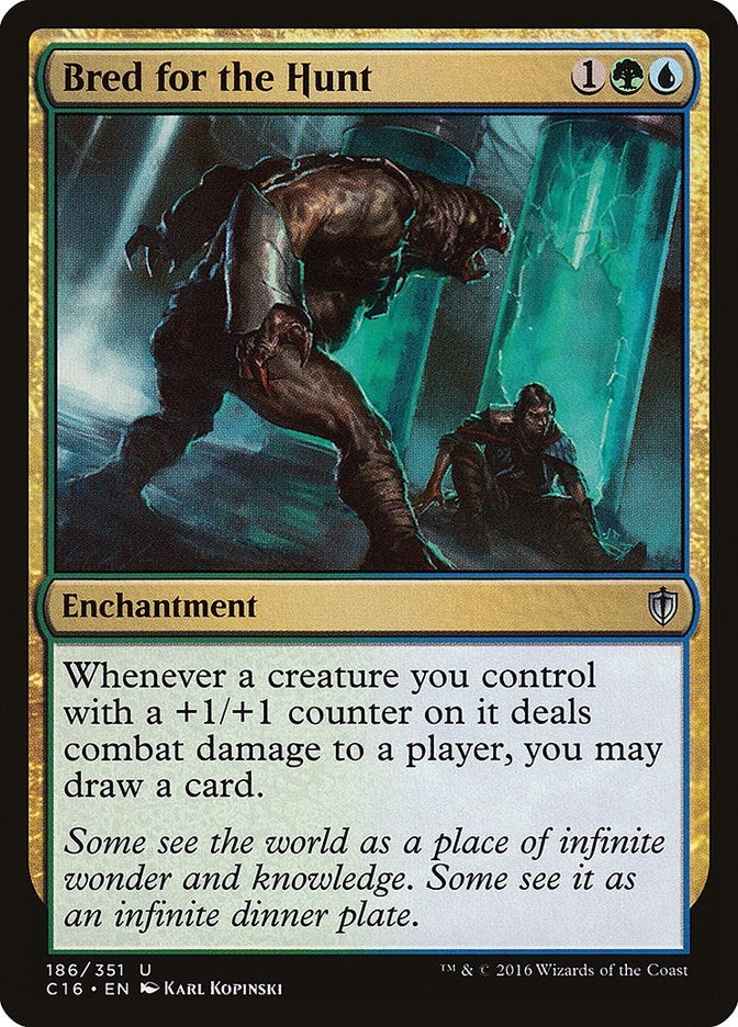 Image for Bred for the Hunt (186) [Commander 2016]