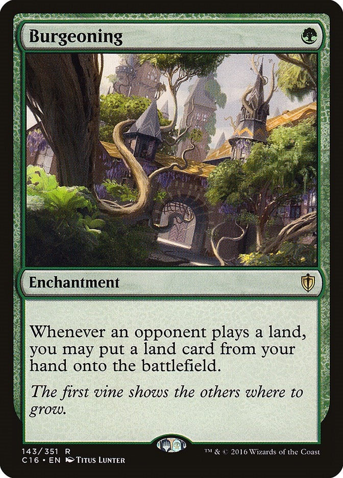 Image for Burgeoning (143) [Commander 2016]