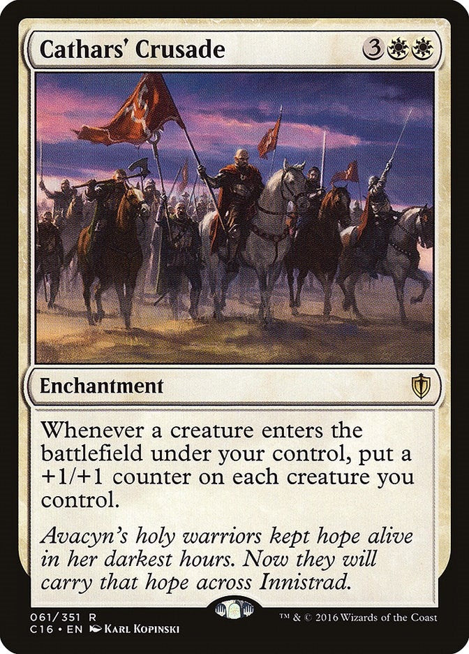 Image for Cathars' Crusade (61) [Commander 2016]