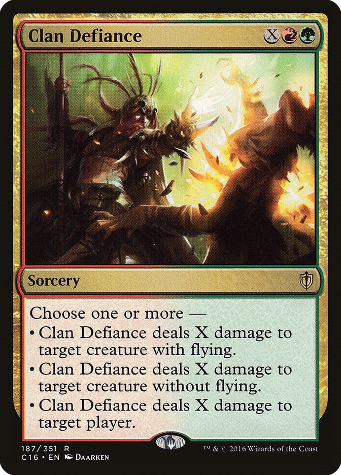 Image for Clan Defiance (187) [Commander 2016]