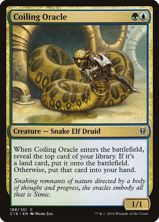 Image for Coiling Oracle (188) [Commander 2016]
