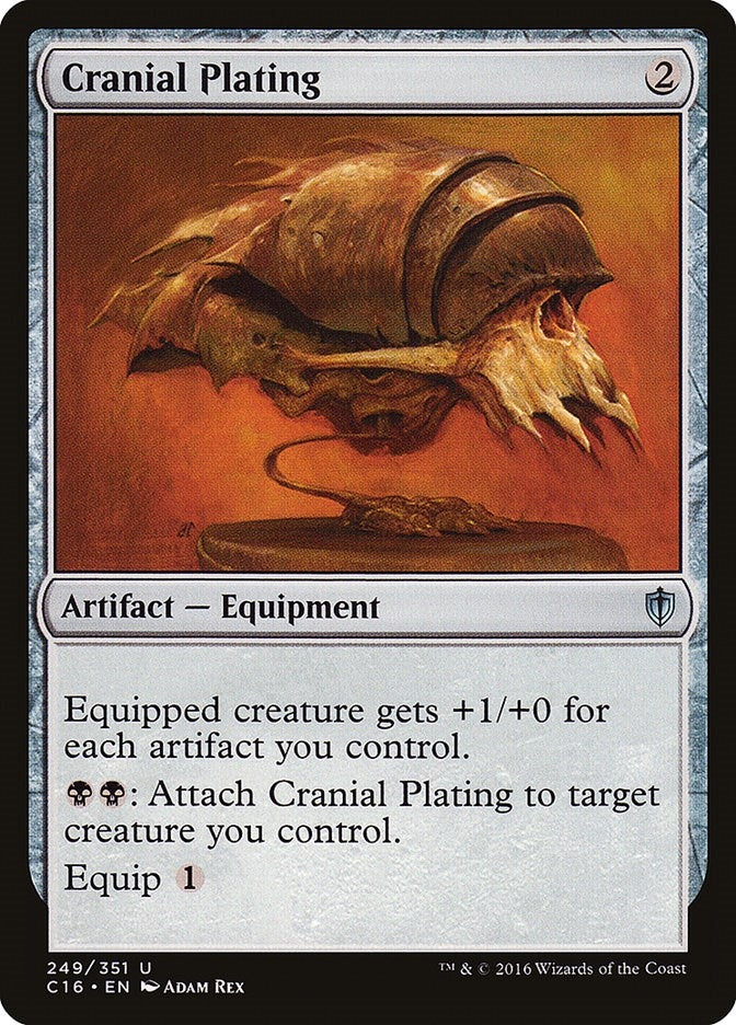 Image for Cranial Plating (249) [Commander 2016]