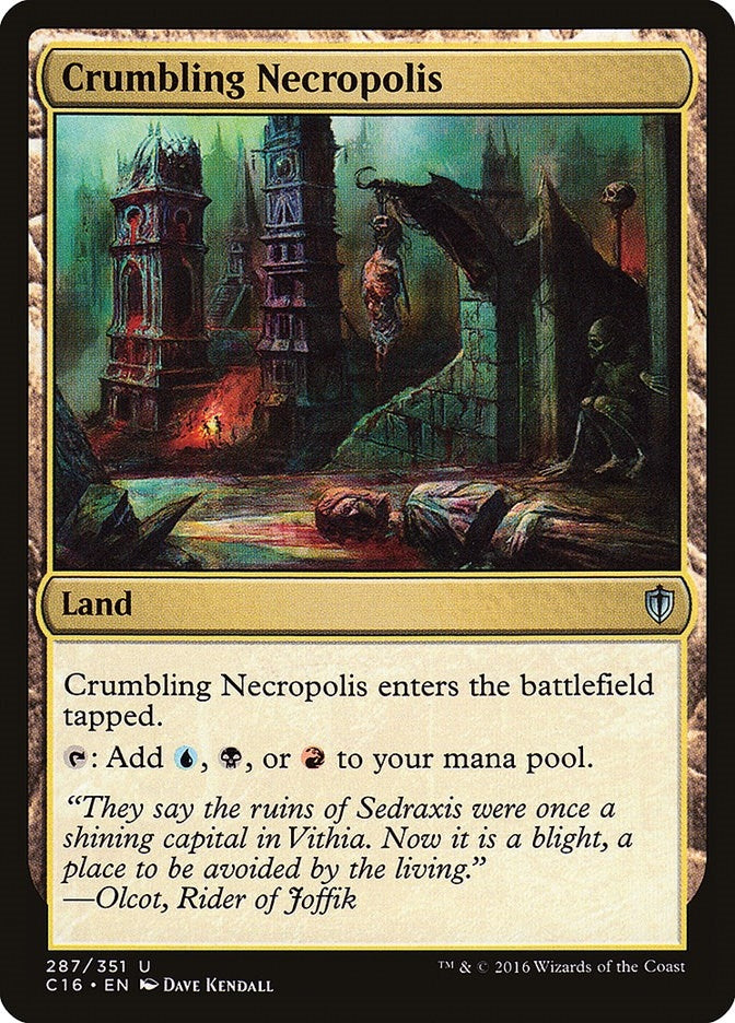 Image for Crumbling Necropolis (287) [Commander 2016]