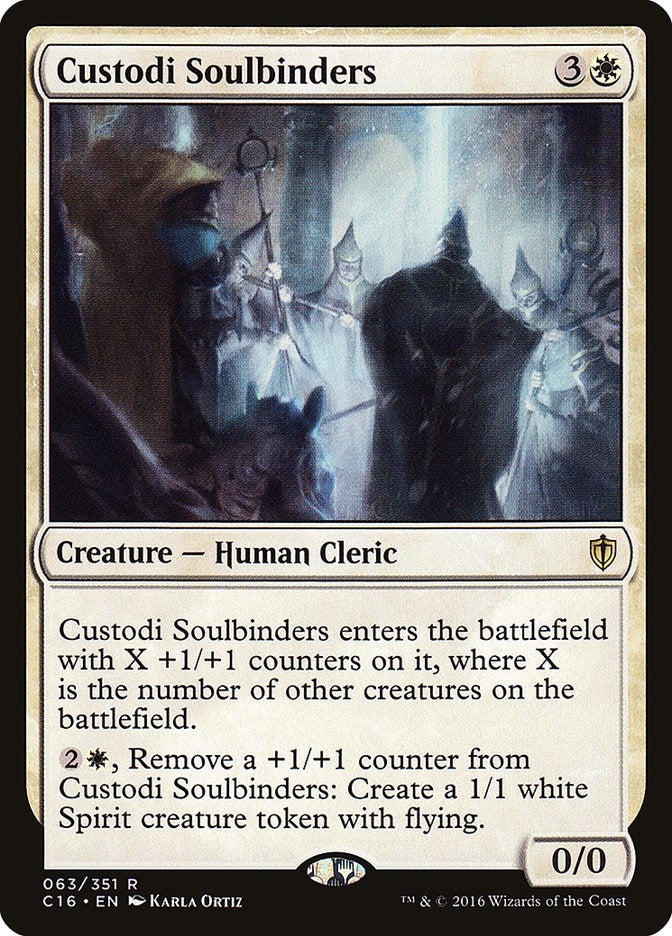 Image for Custodi Soulbinders (63) [Commander 2016]