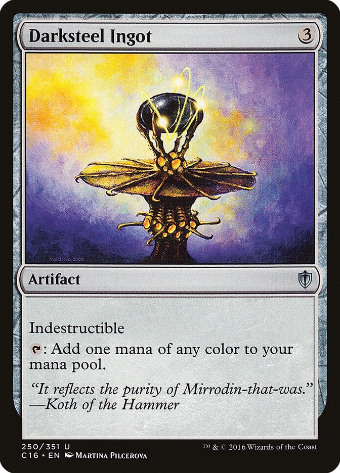 Image for Darksteel Ingot (250) [Commander 2016]