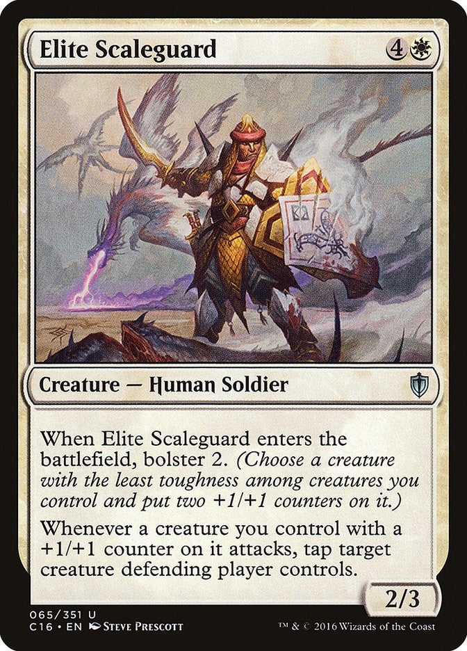 Image for Elite Scaleguard (65) [Commander 2016]