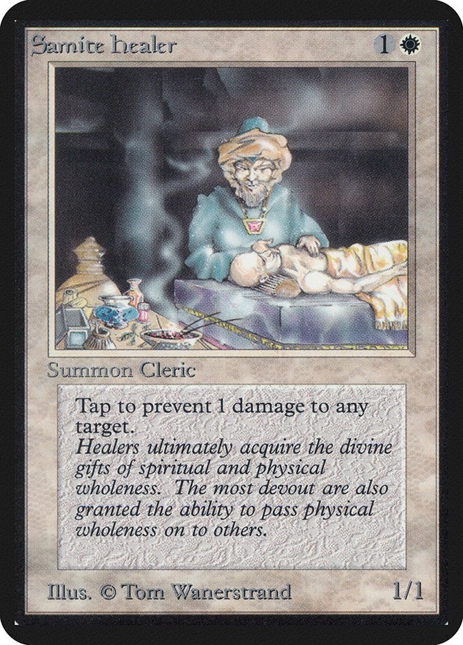Image for Samite Healer [Alpha Edition]