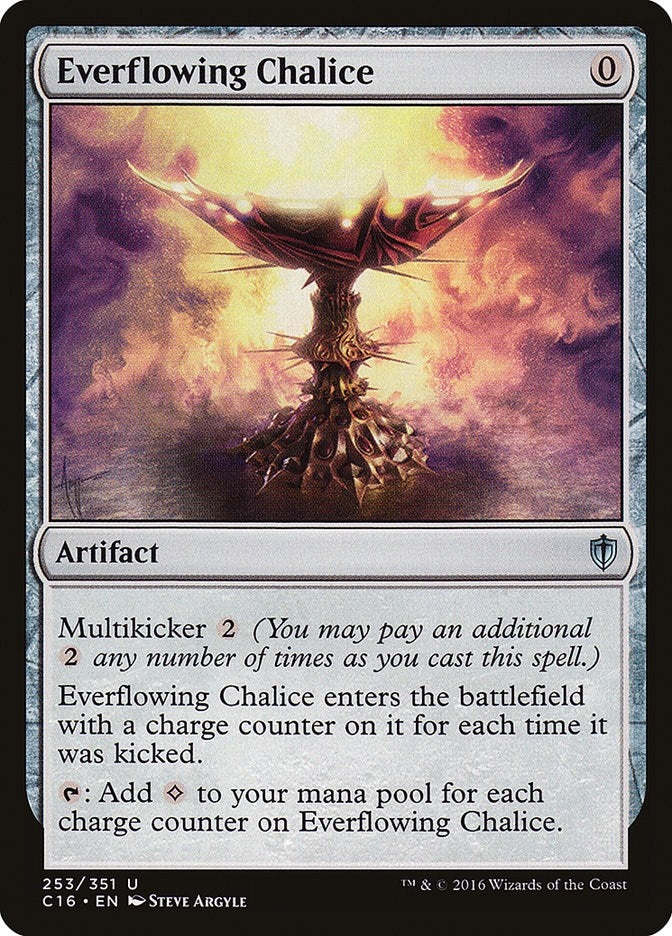 Image for Everflowing Chalice (253) [Commander 2016]