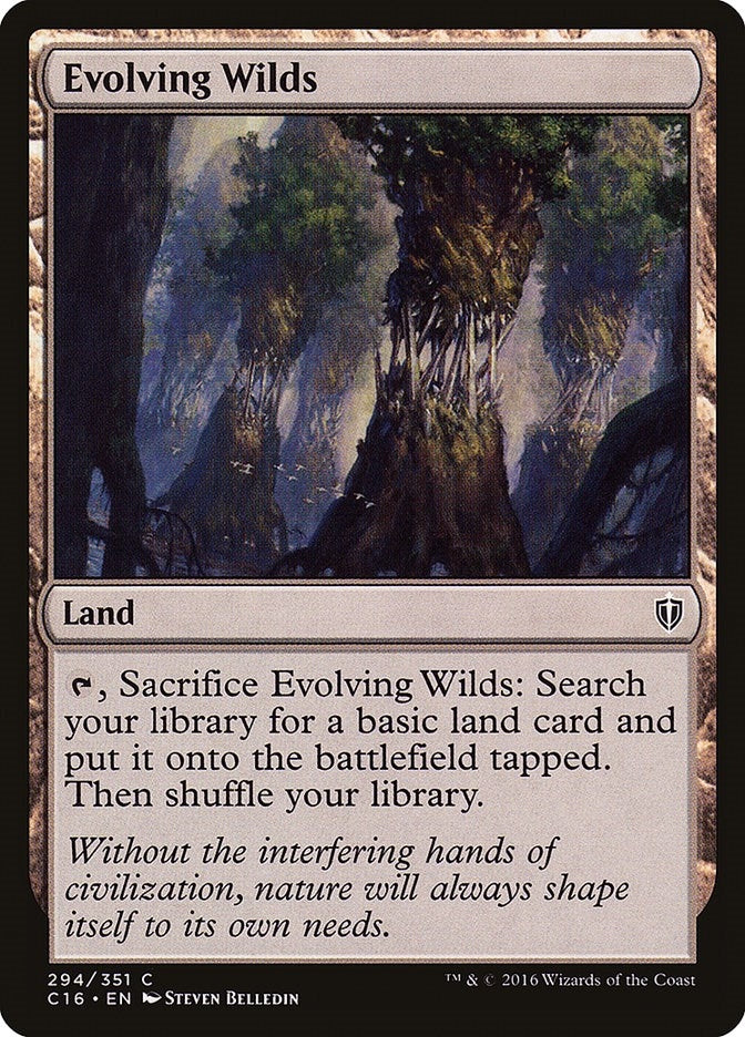 Image for Evolving Wilds (294) [Commander 2016]