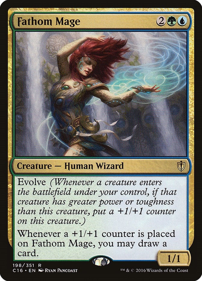Image for Fathom Mage (198) [Commander 2016]
