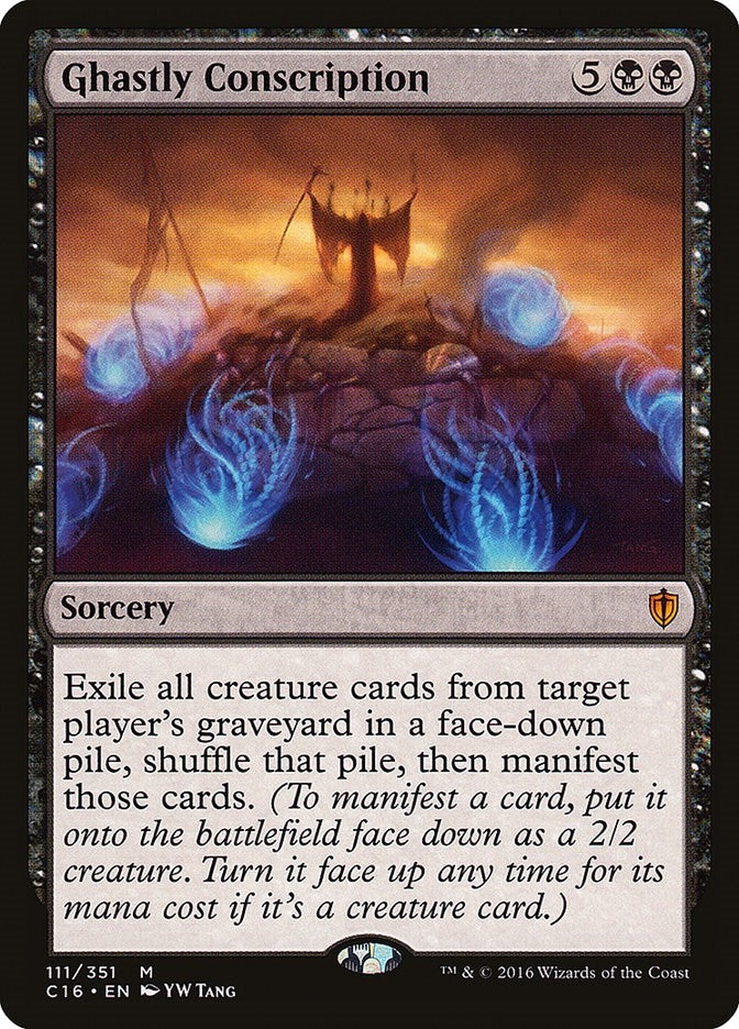 Image for Ghastly Conscription (111) [Commander 2016]