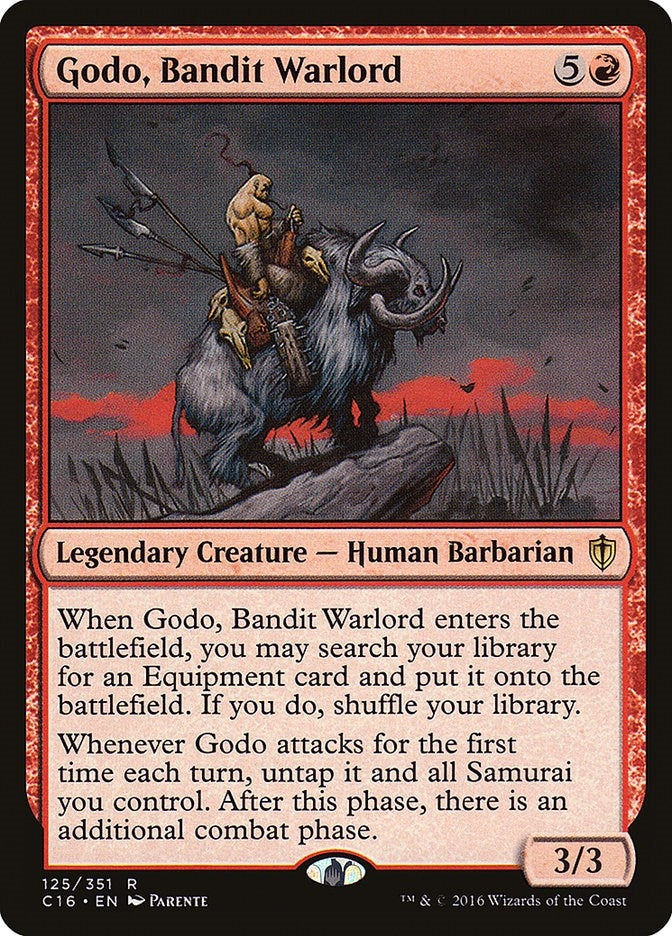 Image for Godo, Bandit Warlord (125) [Commander 2016]