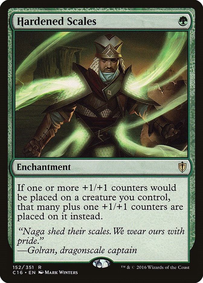 Image for Hardened Scales (152) [Commander 2016]