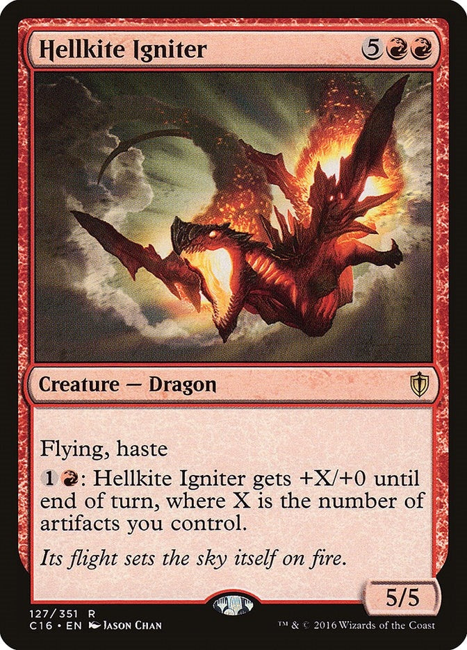 Image for Hellkite Igniter (127) [Commander 2016]