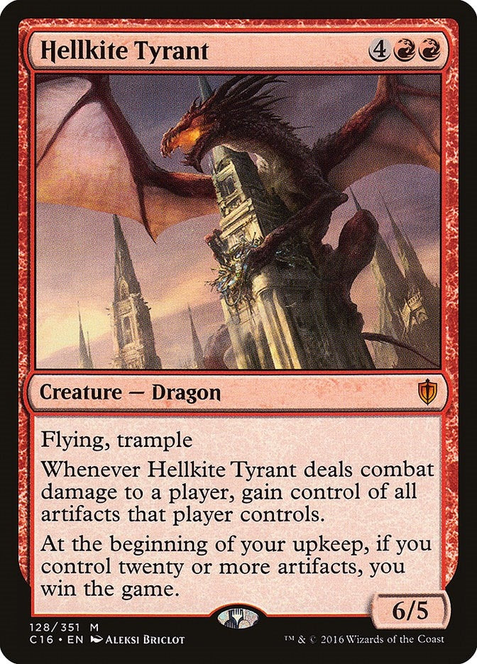 Image for Hellkite Tyrant (128) [Commander 2016]