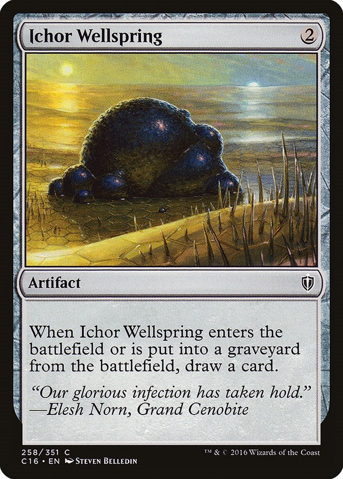 Image for Ichor Wellspring (258) [Commander 2016]