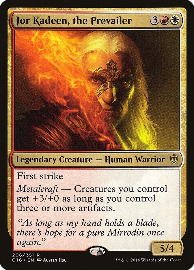 Image for Jor Kadeen, the Prevailer (206) [Commander 2016]
