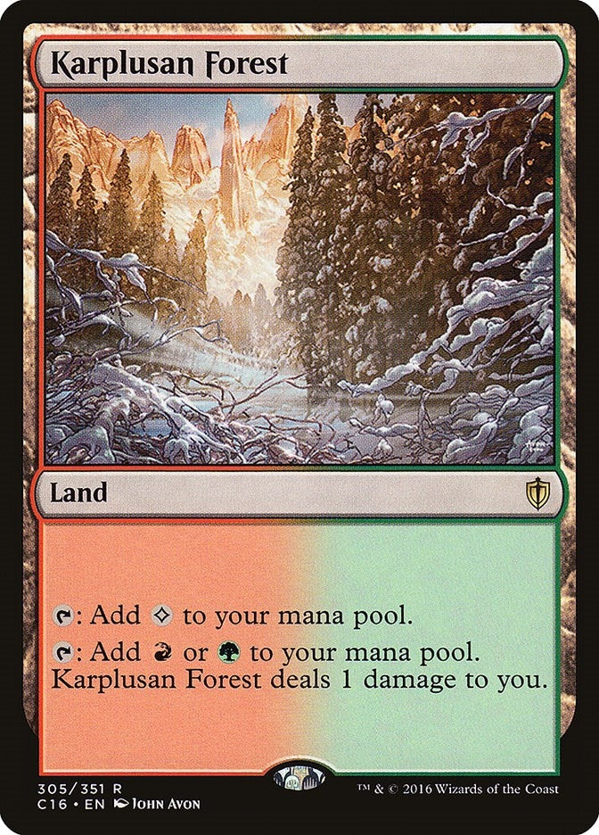 Image for Karplusan Forest (305) [Commander 2016]