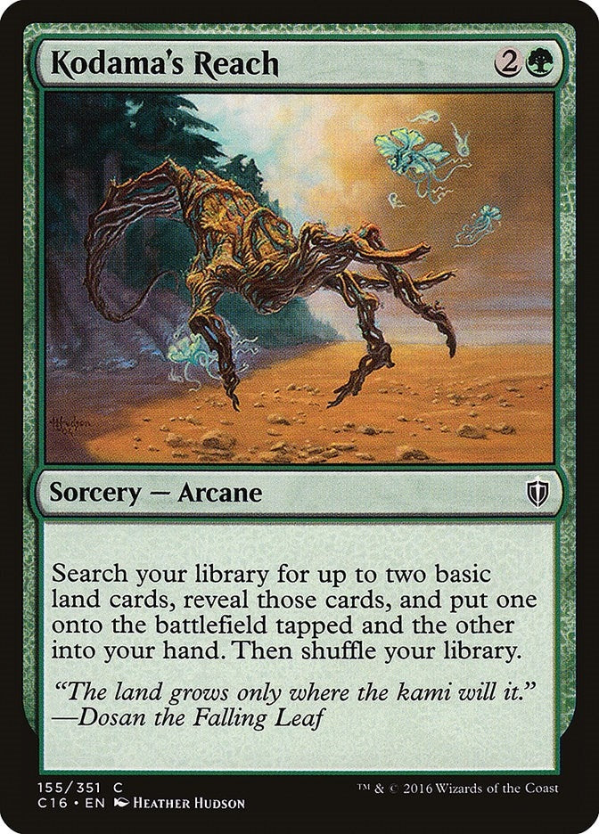 Image for Kodama's Reach (155) [Commander 2016]