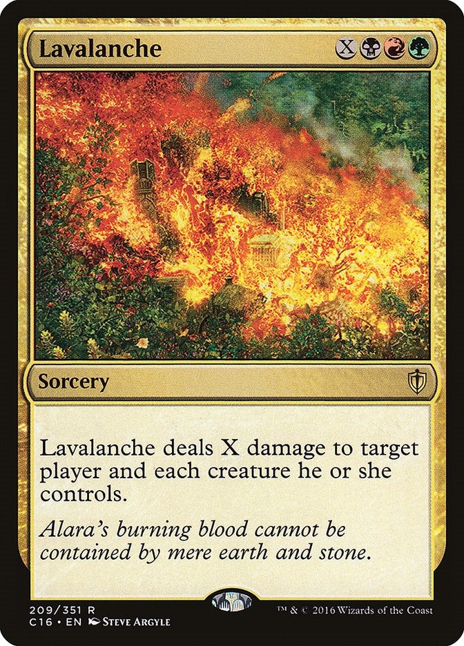 Image for Lavalanche (209) [Commander 2016]