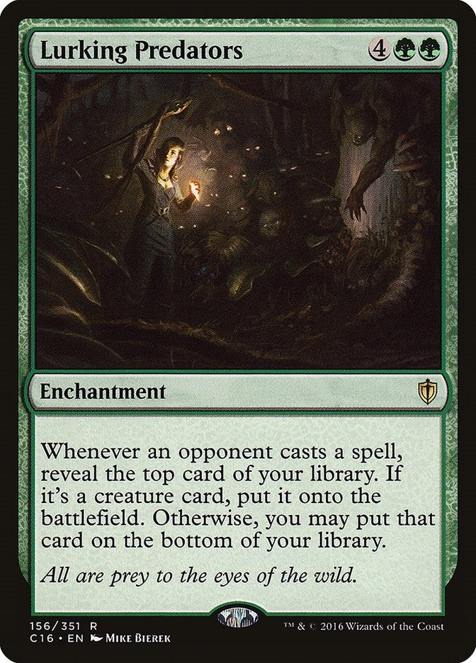 Image for Lurking Predators (156) [Commander 2016]