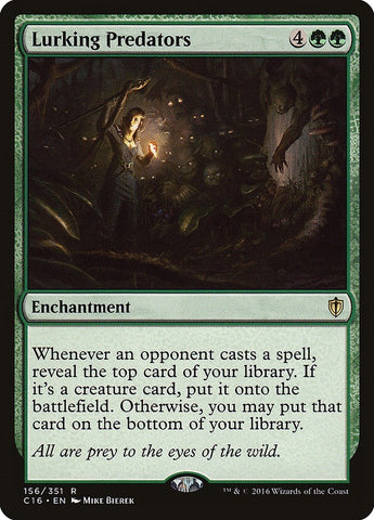 Image for Lurking Predators (156) [Commander 2016]