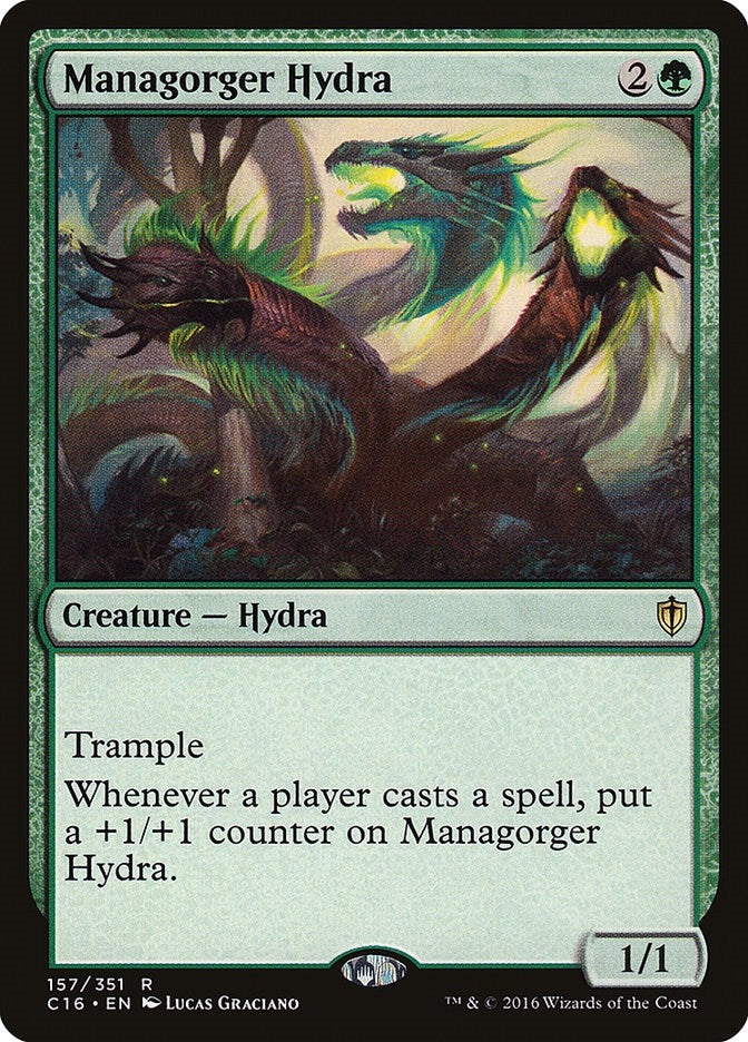 Image for Managorger Hydra (157) [Commander 2016]