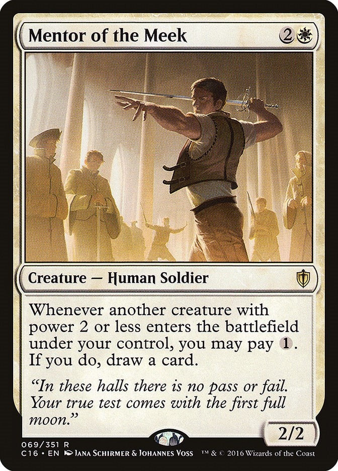Image for Mentor of the Meek (69) [Commander 2016]