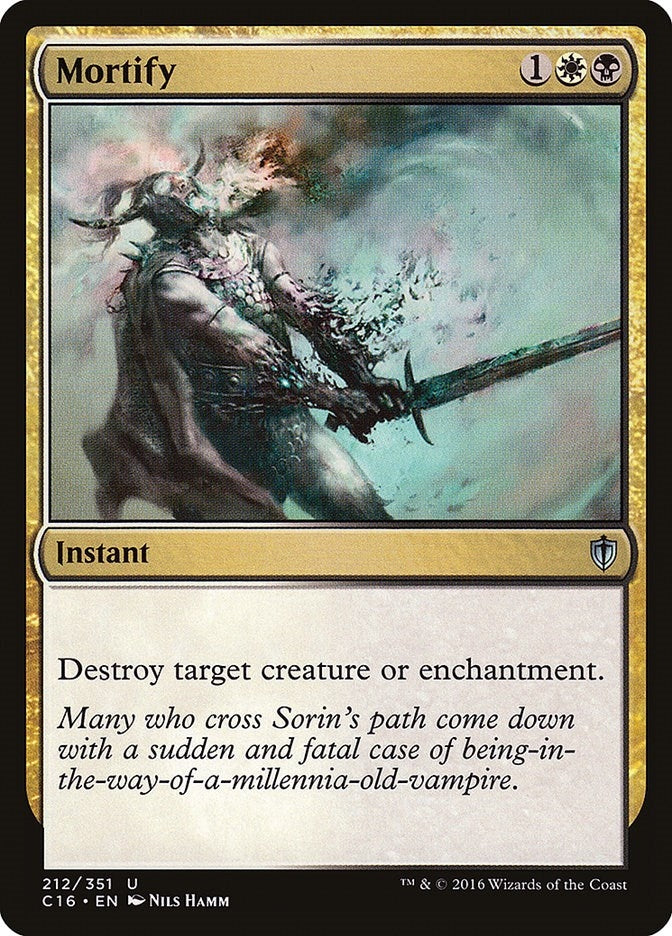 Image for Mortify (212) [Commander 2016]