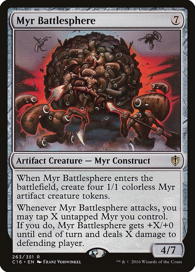 Image for Myr Battlesphere (263) [Commander 2016]