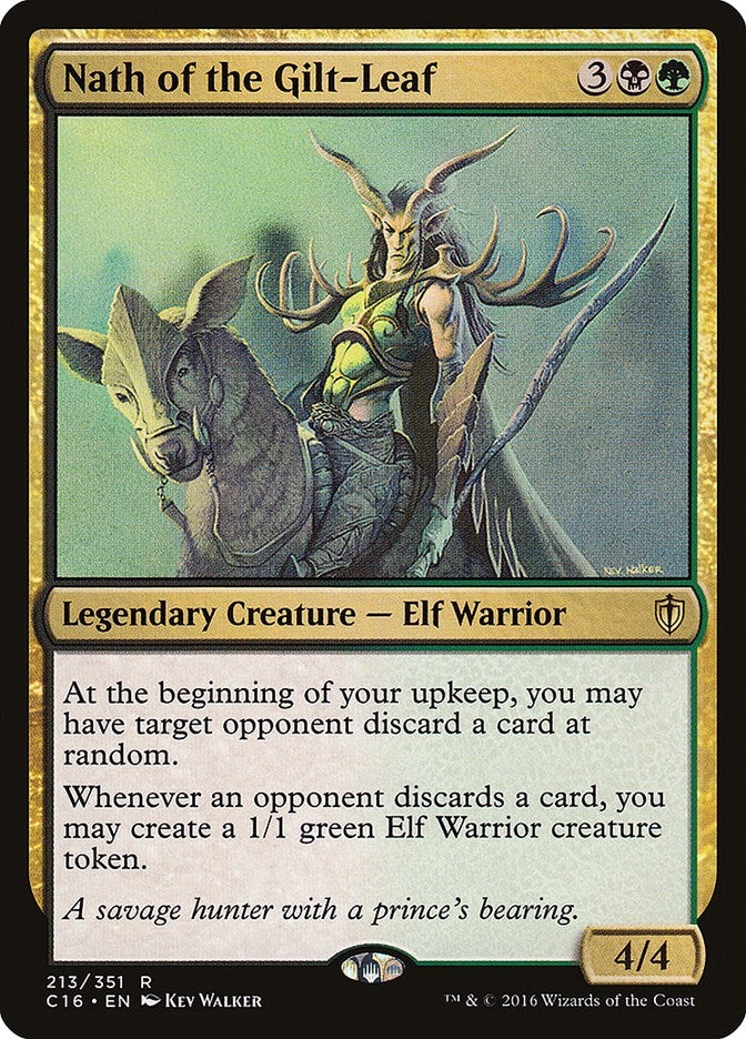Image for Nath of the Gilt-Leaf (213) [Commander 2016]