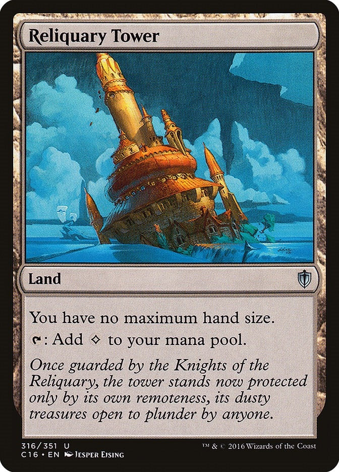 Image for Reliquary Tower (316) [Commander 2016]