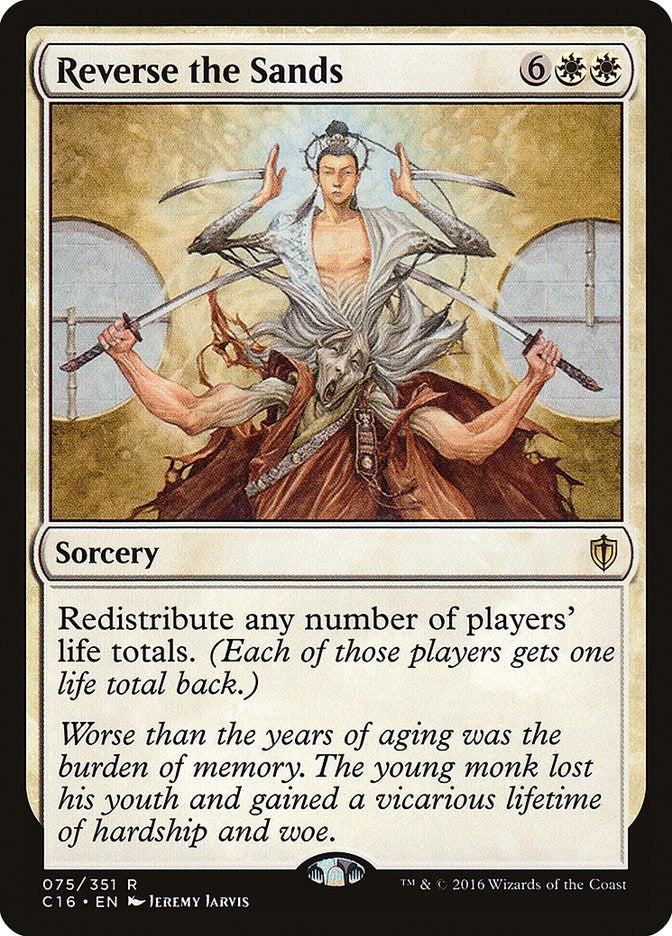 Image for Reverse the Sands (75) [Commander 2016]