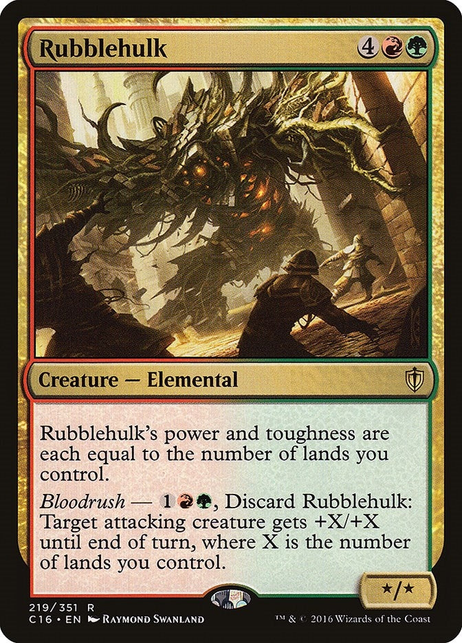 Image for Rubblehulk (219) [Commander 2016]