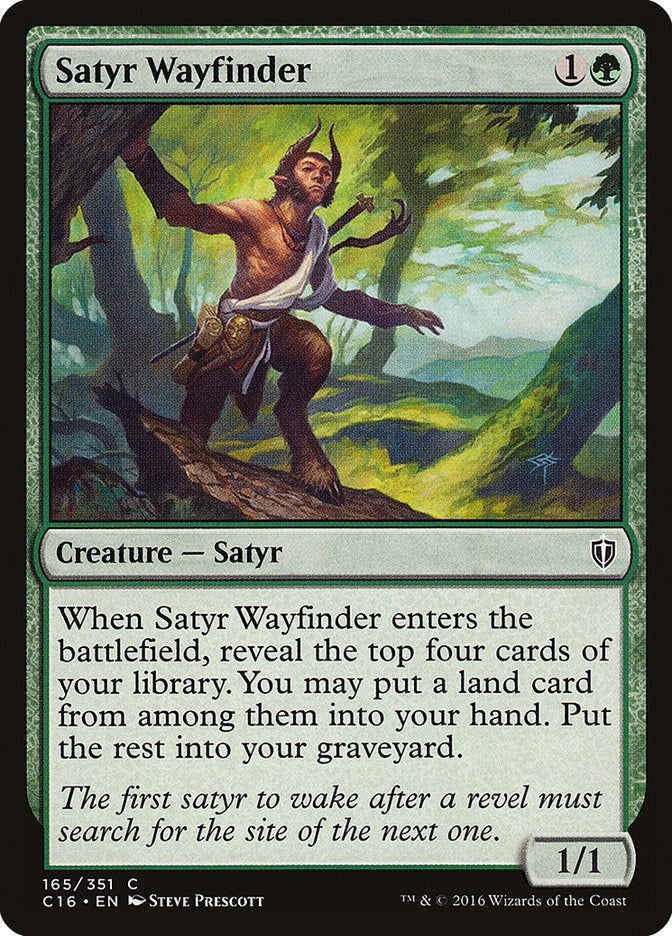Image for Satyr Wayfinder (165) [Commander 2016]