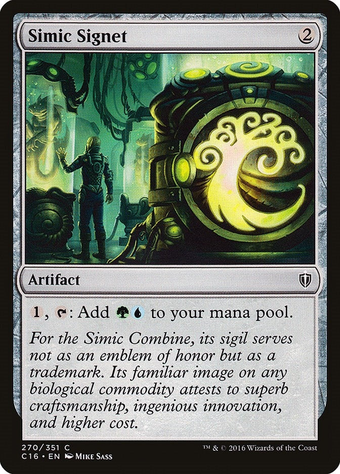 Image for Simic Signet (270) [Commander 2016]