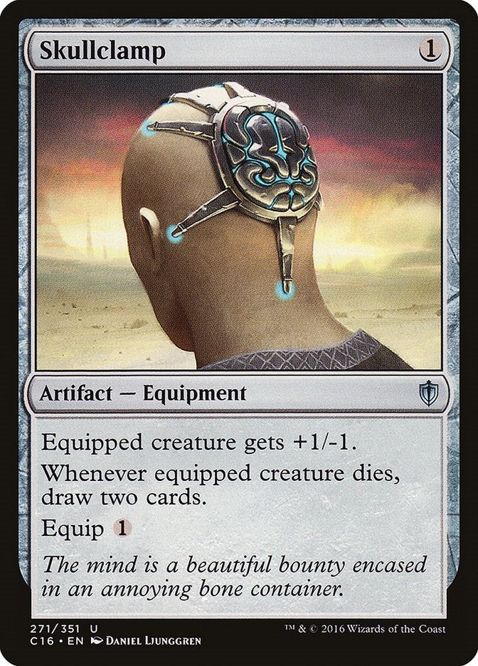 Image for Skullclamp (271) [Commander 2016]