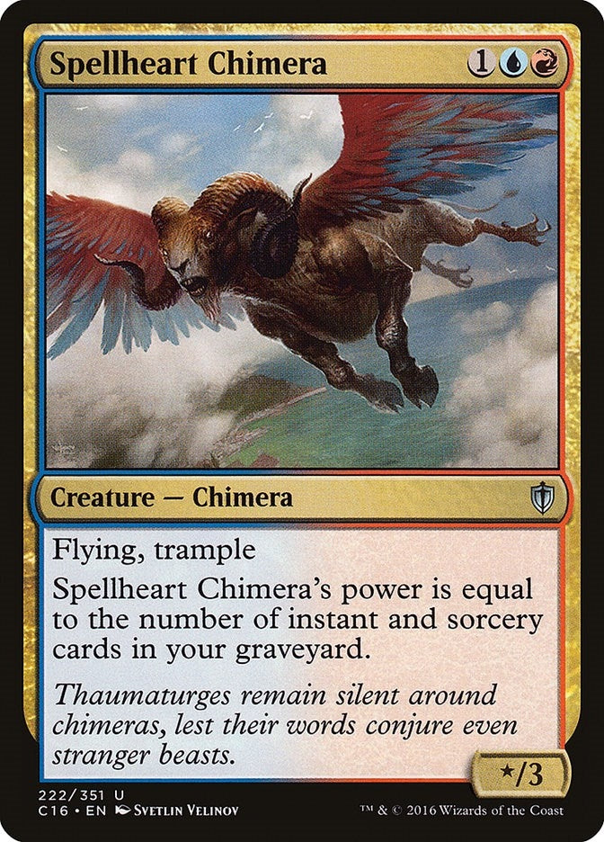 Image for Spellheart Chimera (222) [Commander 2016]