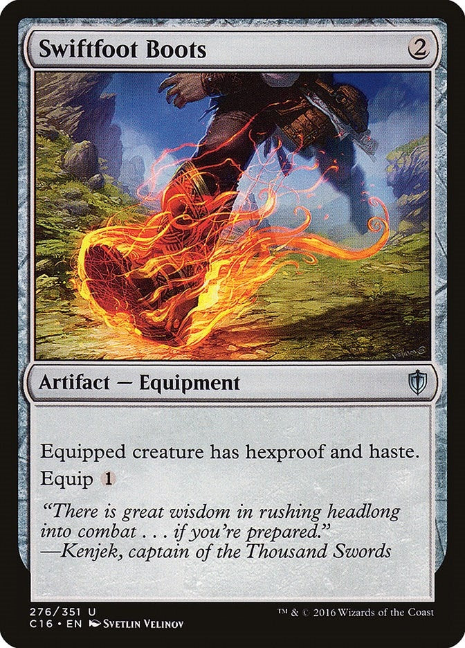 Image for Swiftfoot Boots (276) [Commander 2016]