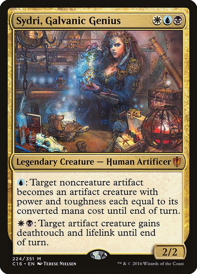 Image for Sydri, Galvanic Genius (224) [Commander 2016]