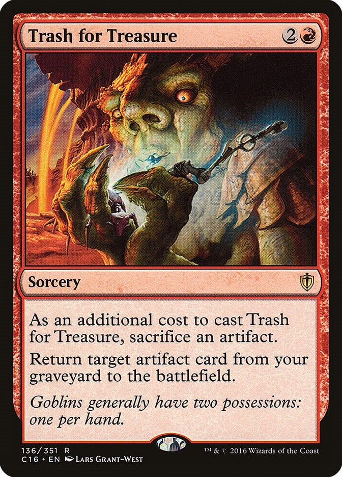 Image for Trash for Treasure (136) [Commander 2016]