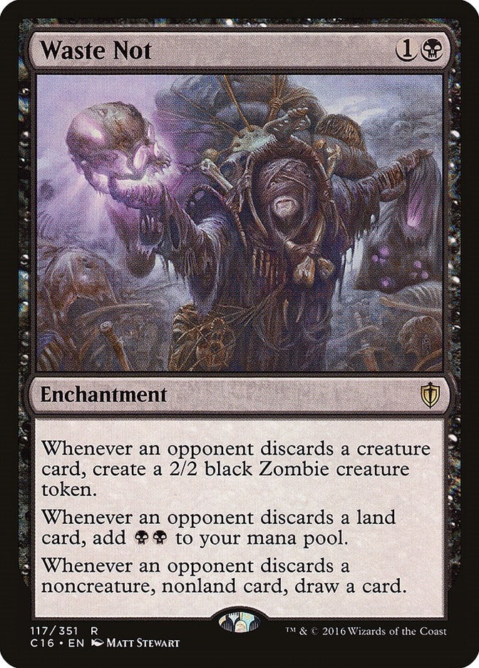 Image for Waste Not (117) [Commander 2016]