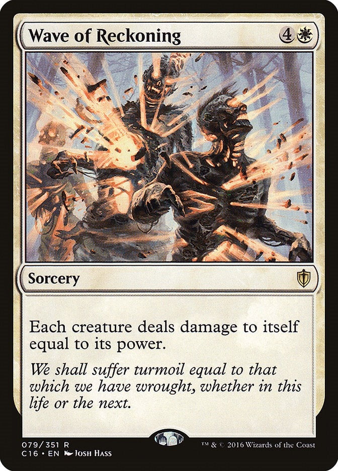 Image for Wave of Reckoning (79) [Commander 2016]