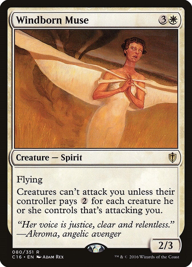 Image for Windborn Muse (80) [Commander 2016]