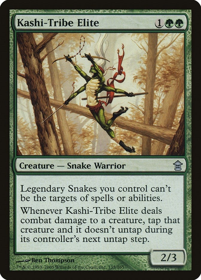 Image for Kashi-Tribe Elite (135) [Saviors of Kamigawa]